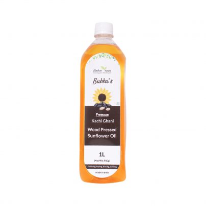 Wood Cold Pressed Sunflower Oil